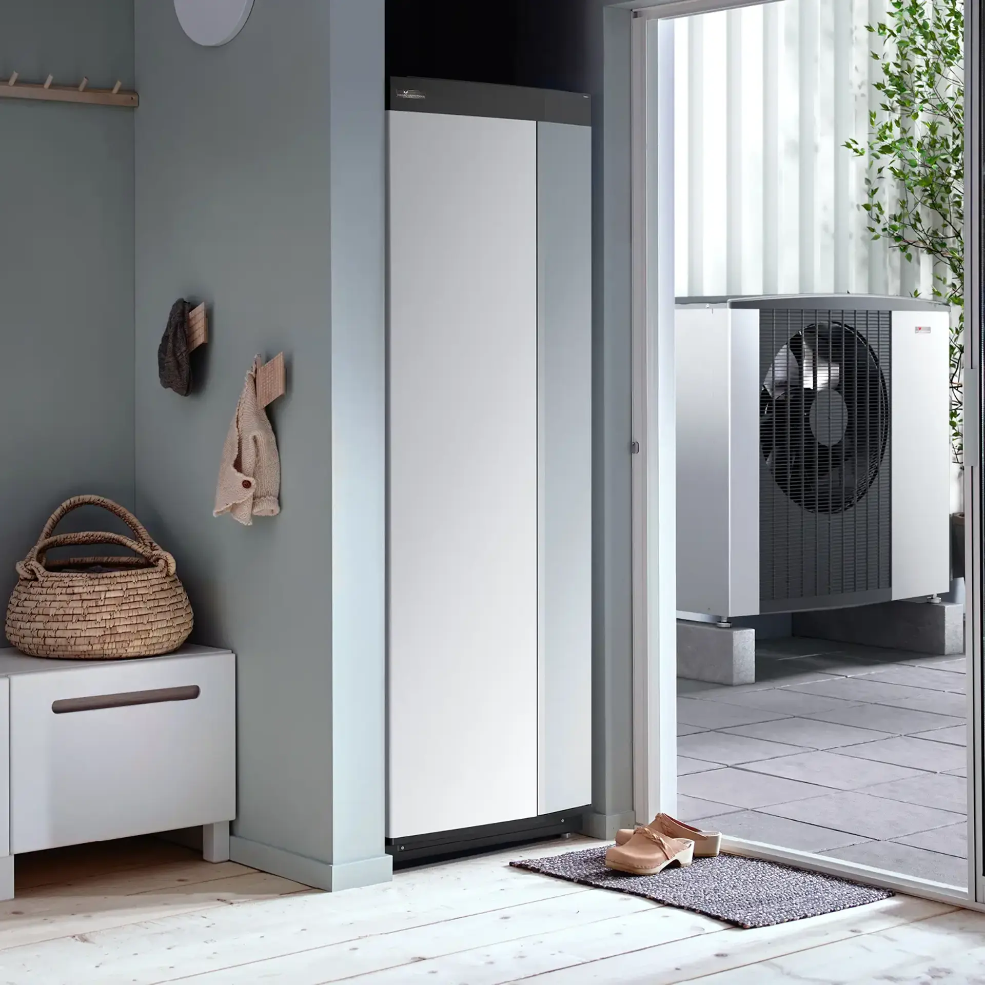 Luft til vand varmepumpen