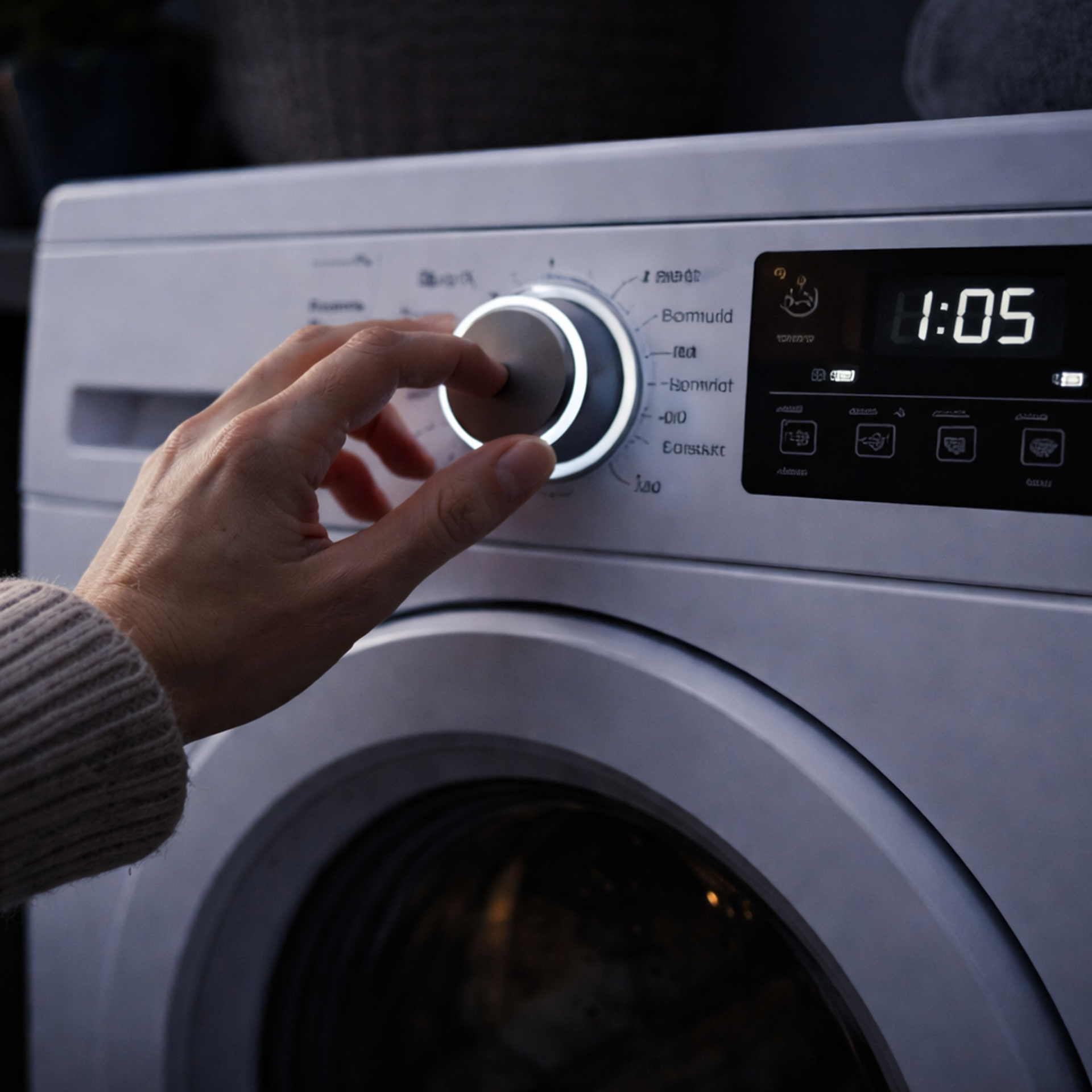 Vaskemaskine sættes over i aftentimerne 
